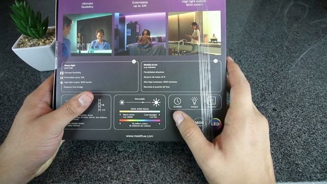 Philips Hue Lightstrip Plus UNBOXING Y REVIEW EN ESPAÑOL смотреть онлайн