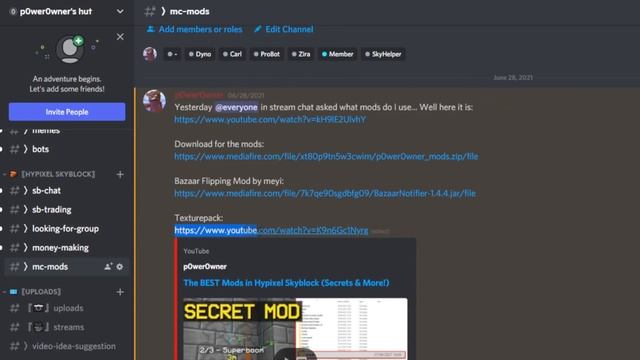 Best Mods in Hypixel Skyblock for EVERYONE! (MUST HAVE) смотреть онлайн