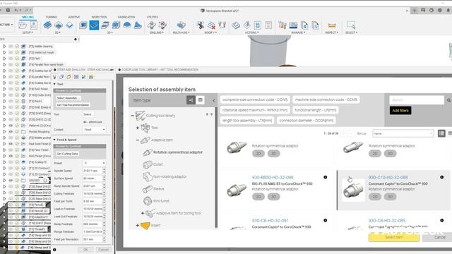 Using 5-axis Steep and Shallow and the Sandvik Coromant CoroPlus Tool Library | Autodesk Fusion 360 смотреть онлайн