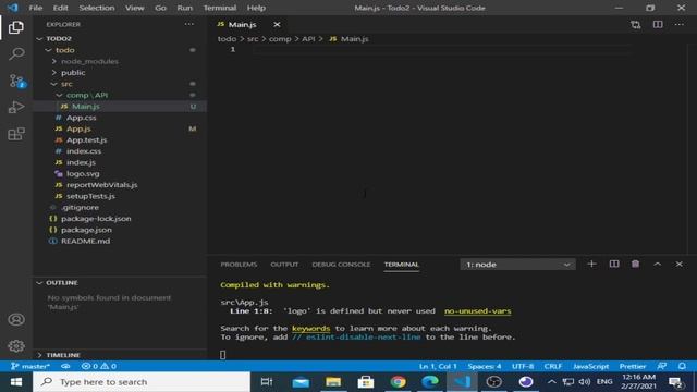 (Arabic) - React wit API course , Todo project episode 1 смотреть онлайн