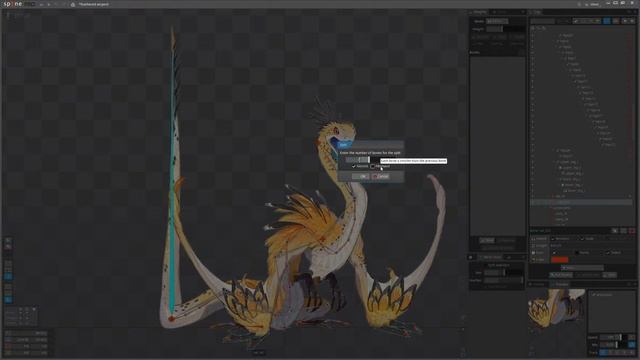 Spine 2d Tutorial: Feathered Serpent | Rigging смотреть онлайн