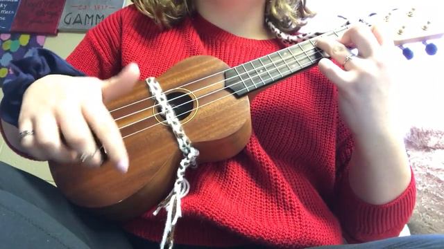 Bellyache- Billie Eilish ukulele cover смотреть онлайн
