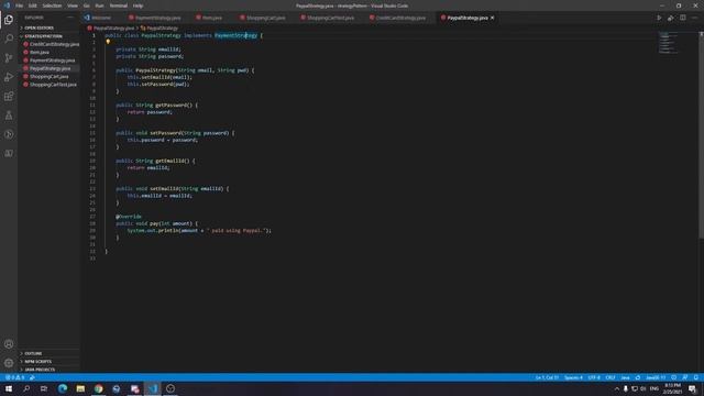 Strategy Pattern смотреть онлайн