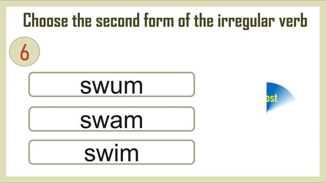 English Irregular Verbs Past Simple Quiz смотреть онлайн