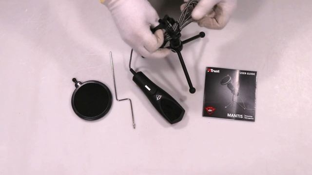 Unboxing Trust GXT 232 Mantis Streaming microphone смотреть онлайн