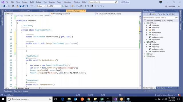 RestSharp: REST API testing using C# RestSharp and Json.NET - Part 3 | Extent Report смотреть онлайн