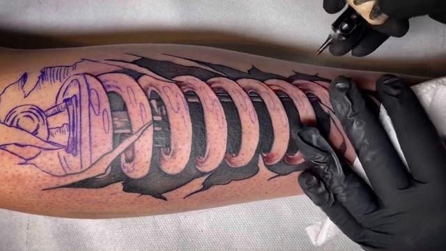 Mechanical Tattoo | Time Lapse