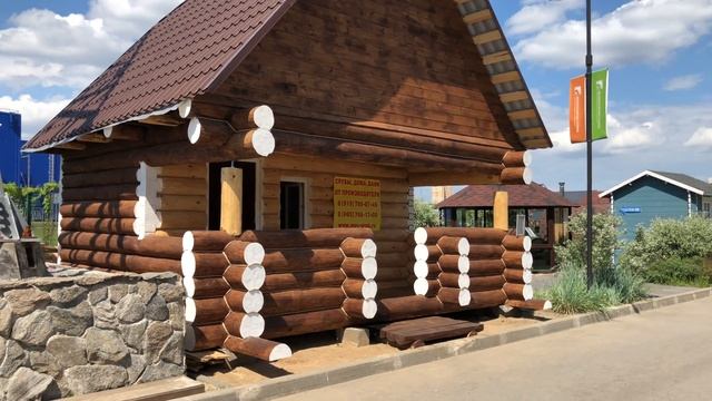 Выставочный образец компании "Русский Сруб" на "Мега Белая дача" смотреть онлайн