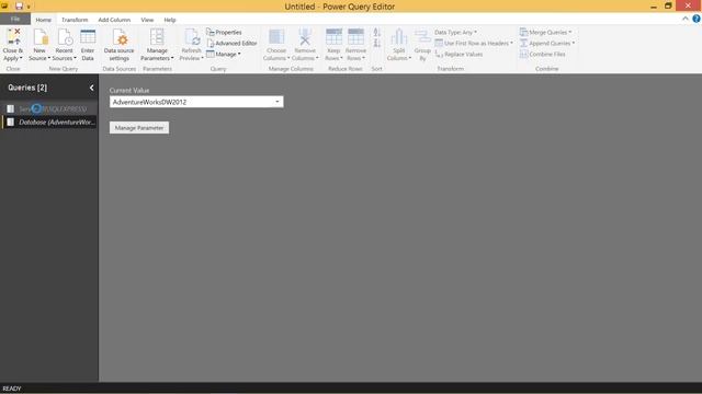 Power BI - Specifying Parameters for Data Source смотреть онлайн