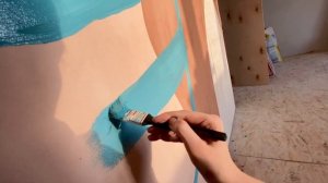 РИСУНОК НА СТЕНЕ В МИНИМАЛИЗМЕ / Роспись стен / Как рисовать на стене