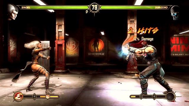 Mortal Kombat 9-Sindel arcade No match & round lost смотреть онлайн