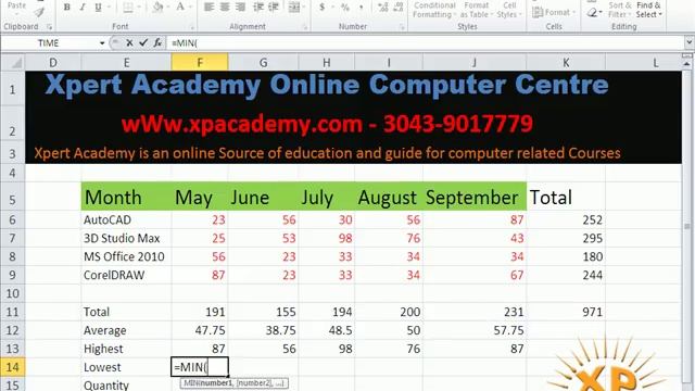 Learning MS Excel #15 смотреть онлайн