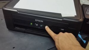 Epson l222 как прокачать чернила
