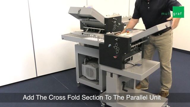 Multigraf 435SM & 235KM - Parallel & Cross Fold Paper Folder смотреть онлайн