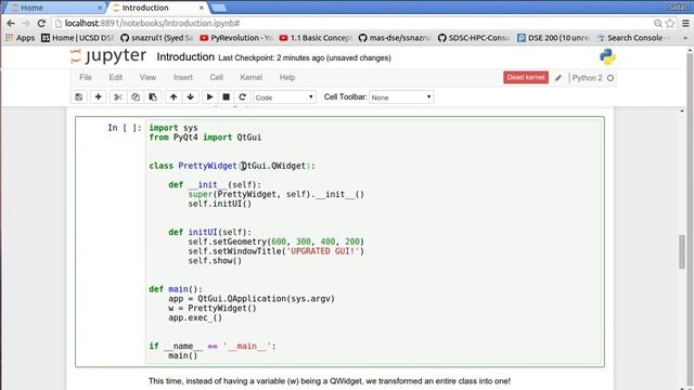 PyQt4 (Python GUI) 1: Introduction смотреть онлайн