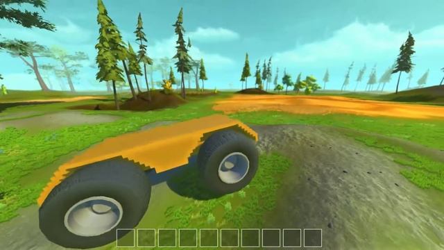 огромные колёса в скрап механик смотреть онлайн