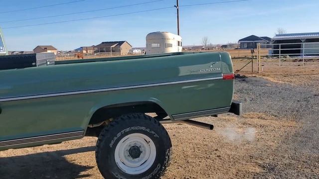 1970 Ford Highboy Cold Start 460 смотреть онлайн