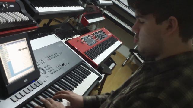 KORG OASYS PIANOS , NA CLASSIC KEYBORDS , ERIC смотреть онлайн