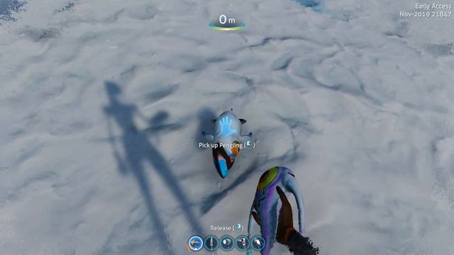 Trying to feed the pengling (Subnautica Below Zero) смотреть онлайн