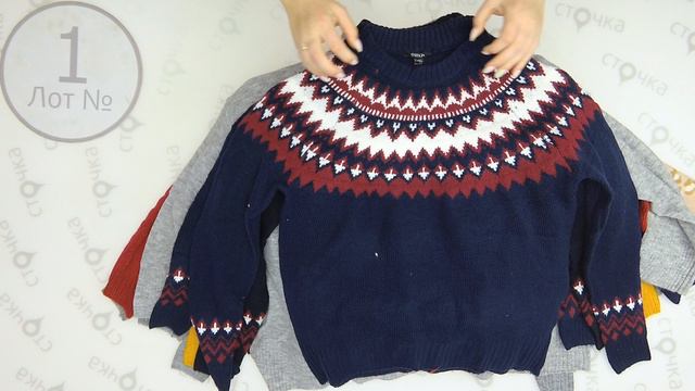 LIDL sweater women mix 1. Цена за кг: 10 евро, сток одежда оптом смотреть онлайн
