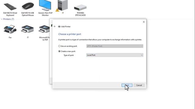 حل مشكلة فشل الاتصال بالطابعة Error 0x0000011b
