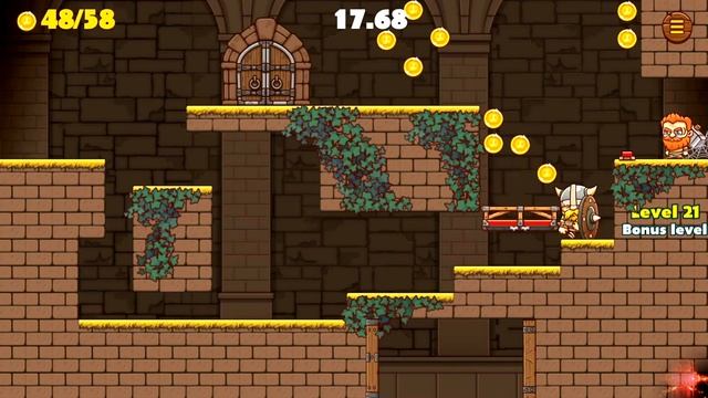 Duo Vikings 2 Level 21 [GAMEPLAY] poki.com смотреть онлайн