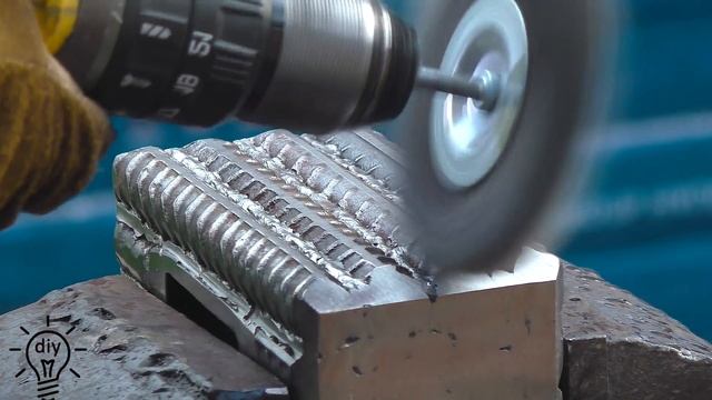 A brilliant idea made from scraps of rebar! THOR's hammer with your own hands! смотреть онлайн