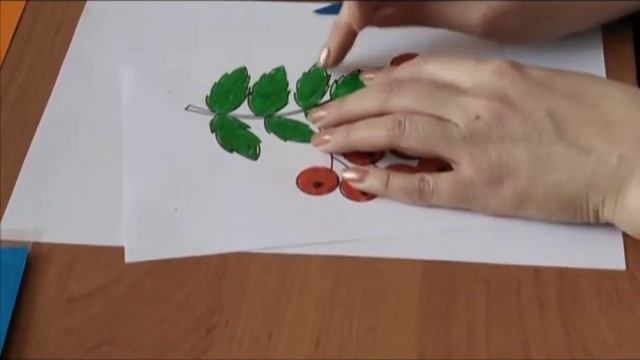 Мастер класс Ветка рябины Шиковская Л Г смотреть онлайн