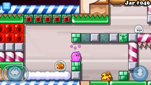 Hoggy 2. Jar #046. Level 046. Walkthrough. смотреть онлайн