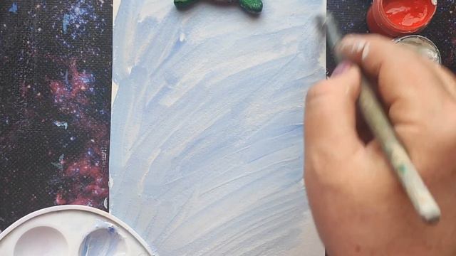 Рисунок к празднику 23 февраля. Кот- десантник смотреть онлайн