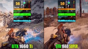 GTX 1660 Ti vs GTX 1660 SUPER | Test in 10 Games