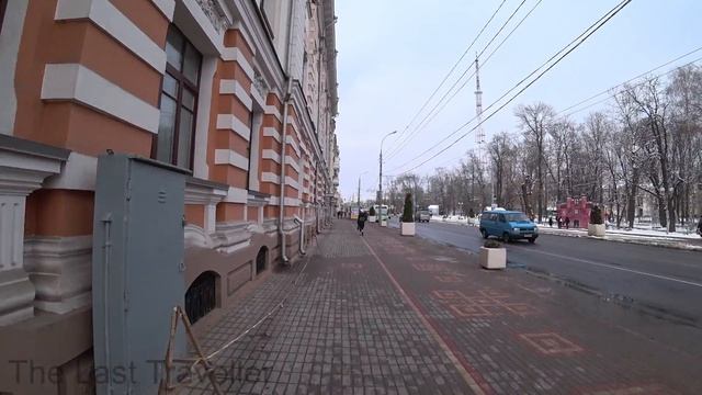 Peaceful city streets in 2023 Gomel Belarus смотреть онлайн