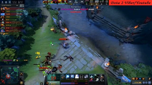 Dota 2 Miracle Gameplay 9K Puck - Watch and Learn! смотреть онлайн