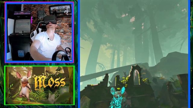 Moss Oculus Quest Playthrough -  Platformer Puzzle Adventure Game In Virtual Reality