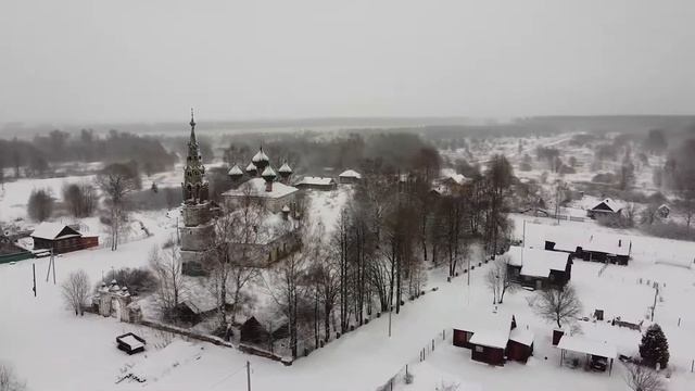 Нетребово с высоты птичьего полета.