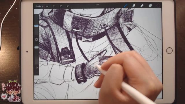 Sketch With Me! | Just Sketching and Sketching~ смотреть онлайн