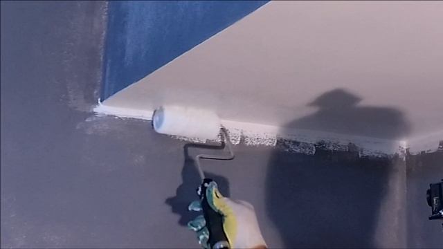 как ЛЕГКО и БЫСТРО покрасить ПОТОЛОК новичку смотреть онлайн