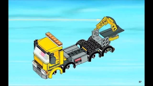 Бетономешалка LEGO City 60018 #2 / Concrete Mixer #2 смотреть онлайн