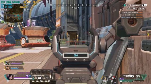 Apex Legends - Olympus - Full Game | RTX 3050 4 GB Laptop GPU (1080p - High Settings) смотреть онлайн