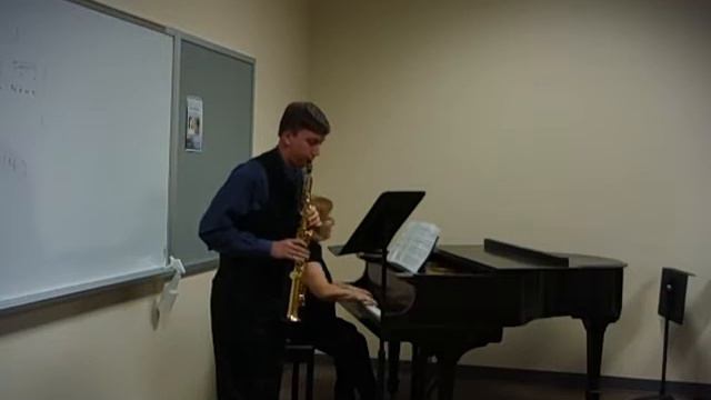 Bach Sonata in G Minor BWV 1020 Soprano Saxophone, played by Matthew, 2016 смотреть онлайн