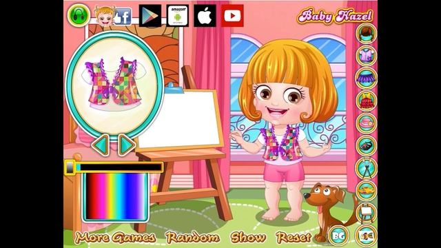 Learn to Dress Up like a Doctor | Baby Hazel Games смотреть онлайн