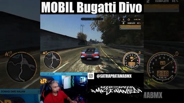 Bugatti Divo vs Toyota Supra | Need For Speed Most Wanted Mod Redux смотреть онлайн