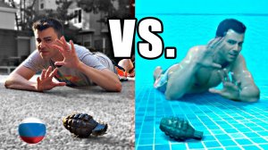 [Mark Rober] Как Выжить При Взрыве Гранаты [Марк Робер]