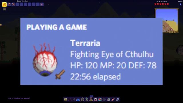 ?Подробный статус в Discord?Обзор Discord Rich Presense, Terraria? смотреть онлайн