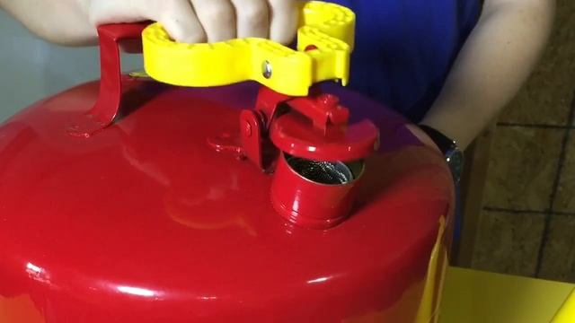 Eagle Type I Safety Cans: Store Gas And Flammables The Right Way.