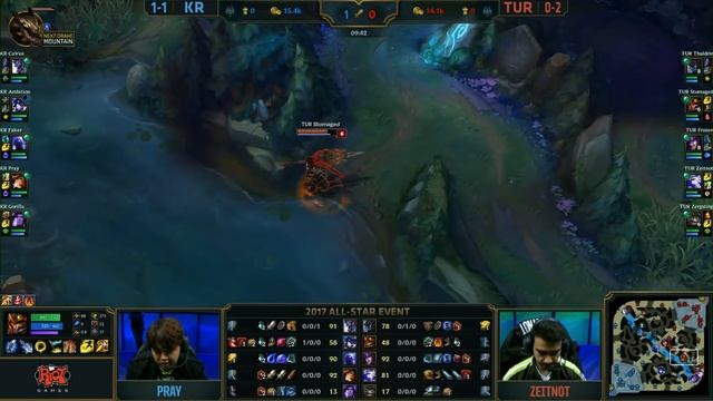 Игры звезд – 2017: LCK vs TCL. День 2. смотреть онлайн