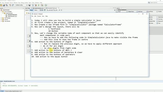 Java GUI 01: Simple Calculator in Java смотреть онлайн