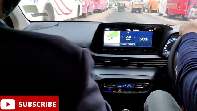 Hyundai i20 Turbo imt || Real world city drive experience || Sportz Turbo imt only 9.90L on road || смотреть онлайн