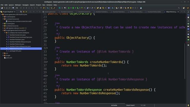 15-Generating Code - SOAP WSDL to Java using Apache CXF Plugin | Maven for Beginners | Code Journal смотреть онлайн