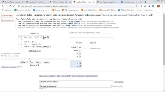 python tutor смотреть онлайн